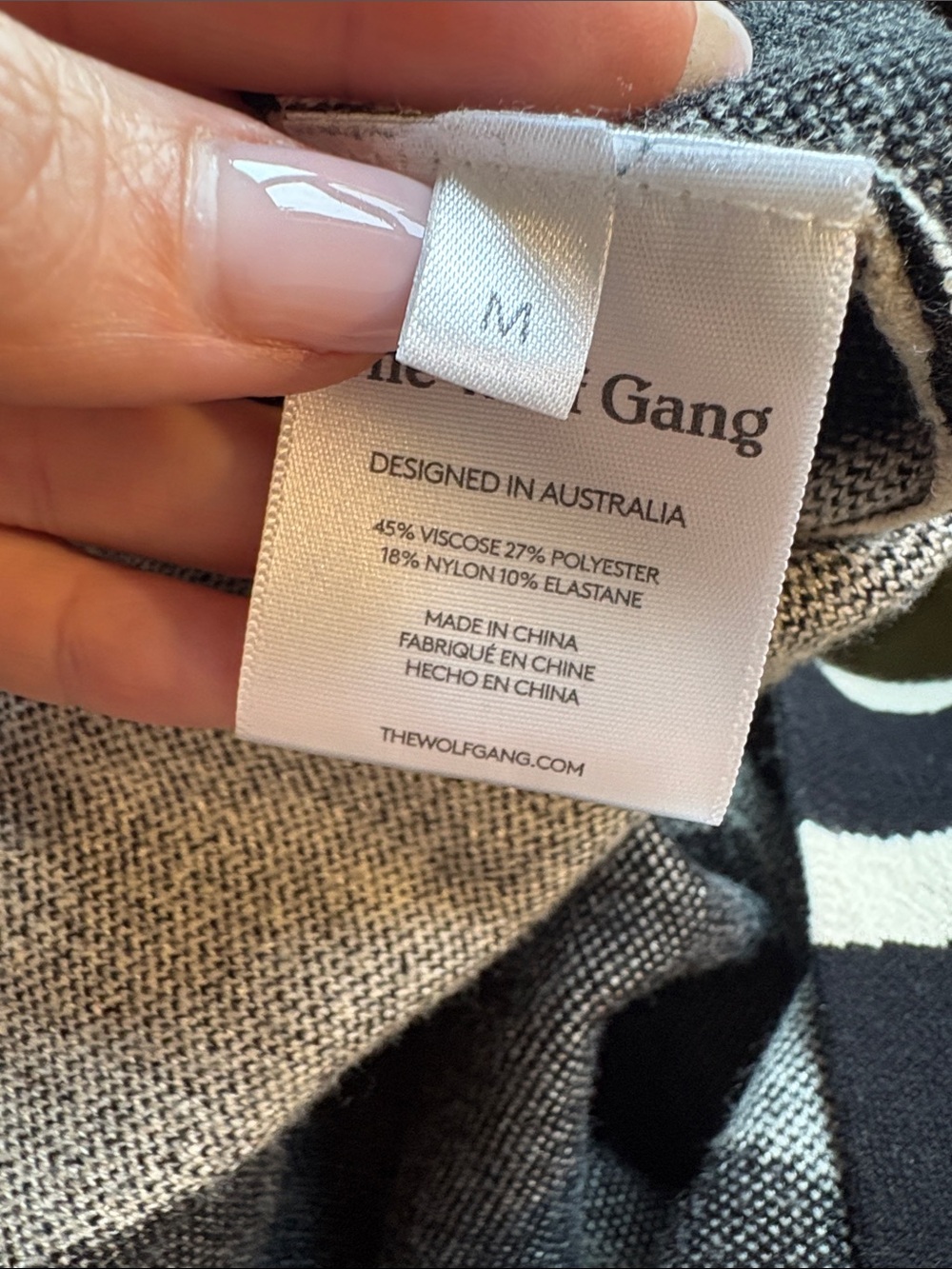 The Wolf Gang Noemi Maxi Dress Sz. M - Picture 8 of 9